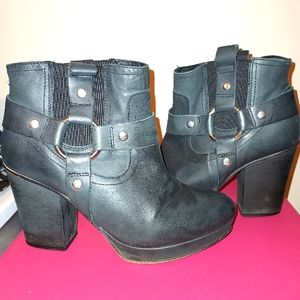 Ladies TOPSHOP European Leather Boots